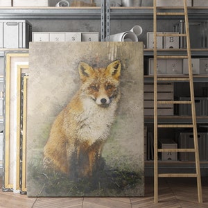 The Fox | Canvas Wall Art | Iconic Posters Prints Paintings Photos Home Decor