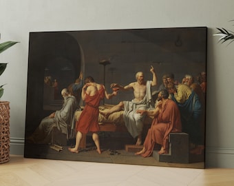 The Death of Socrates Playmat - Etsy
