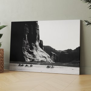 Desierto de Red Rock Canyon De Chelly Navajo, Arte de pared en lienzo, Pósteres icónicos, Impresiones, Pinturas, Fotos, Decoración del hogar