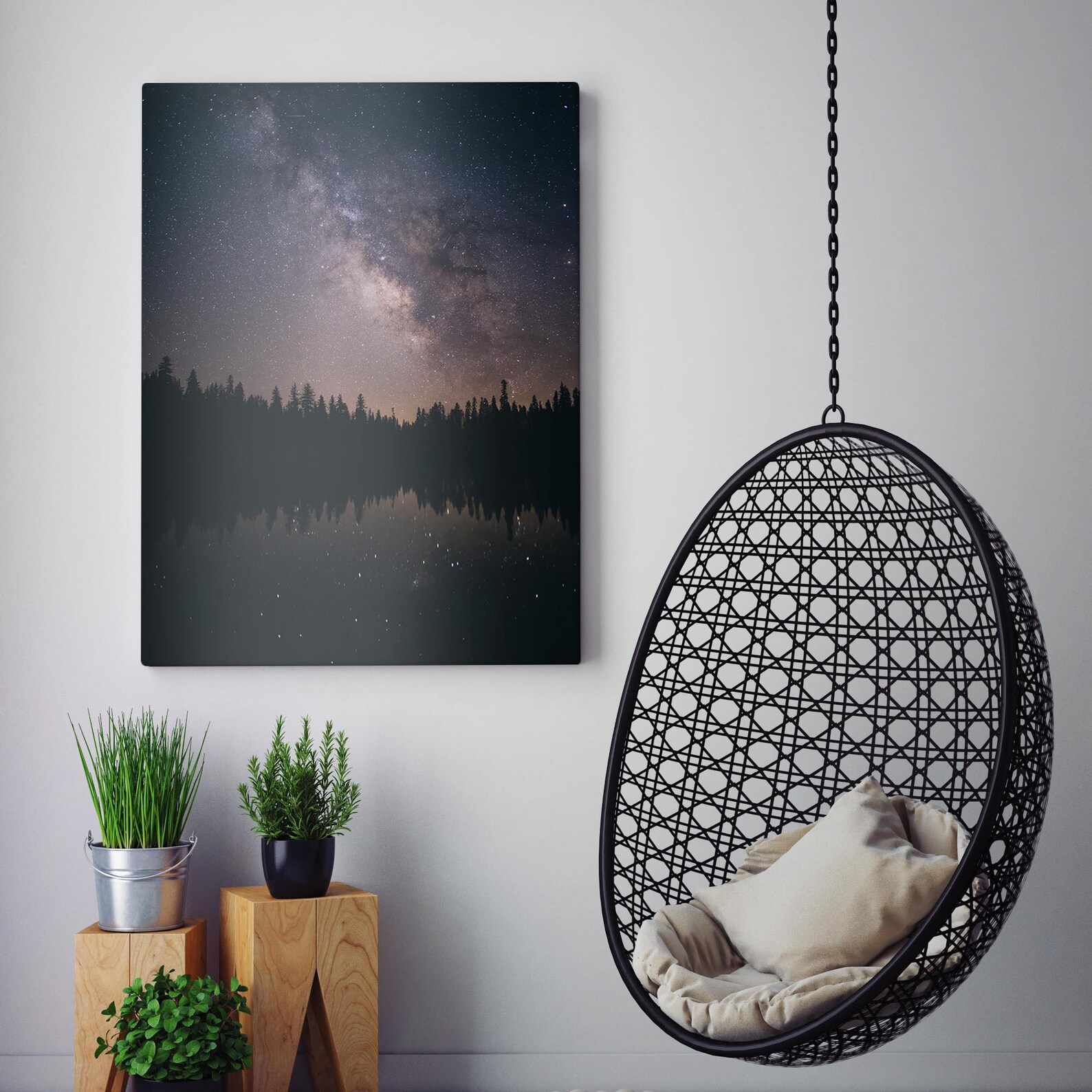The Milky Way | Canvas Wall Art | Iconic Posters Prints Paintings ...