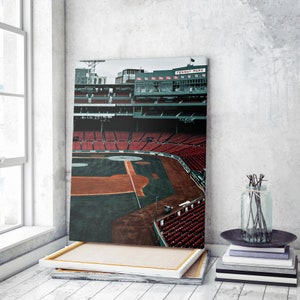 Fenway Park, Boston Red Sox | Canvas Wall Art | Iconic Posters Prints Paintings Photos Home Decor