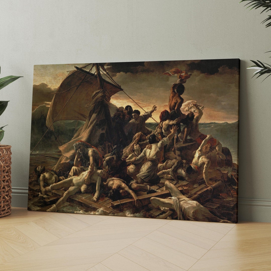 The Raft of the Medusa (1818-1819) by Théodore Géricault | Canvas Wall ...