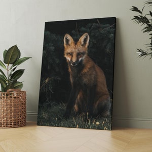 The Red Fox | Canvas Wall Art | Iconic Posters Prints Paintings Photos Home Decor