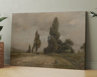 Dusty Country Road | Canvas Wall Art | Iconic Posters Prints Paintings Photos Home Decor