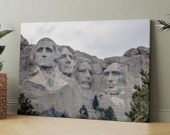 Mount Rushmore | Canvas Wall Art | Iconic Posters Prints Paintings Photos Home Decor