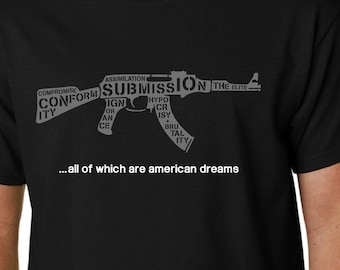 Know Your Enemy t-shirt // Rage Trump USA Quote Politics Music Geek