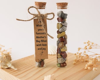 Colorful dragee chocolate in glass tube wedding gift, personalized, dragee chocolate, thank you gift, rustic gift, Valentine's Day gift,