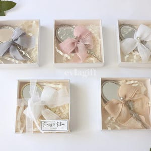 Quinceañera favors, Favor Mini Mirror, Birthday Part Bridal Shower Gift, Wedding Gifts, Personalized Tags , Quinceañera Gift, Sweet Box,gift
