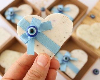 craft box heart soap wedding favors, personalized gifts, handmade soap favors, bridal shower favors, wedding personalized soap elegant
