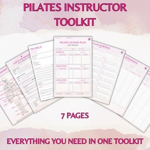 Ultimate Pilates Instructor Digital Toolkit!