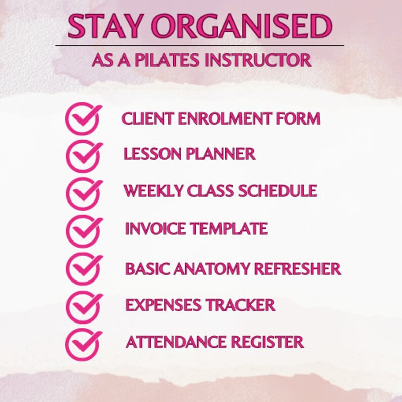 Ultimate Pilates Instructor Digital Toolkit! - Etsy