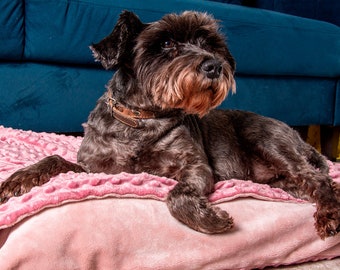 Velour Dog Bed Cover: Removable Burrow Pet Cave Pillowcase