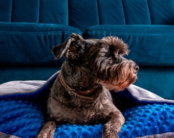 Velour Dog Cave Bed Pillowcase: Warm Pet Burrow Bed Cover