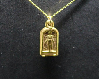 Guld Hecate Trimorphe-hänge: Andaktstalisman i sterlingsilver