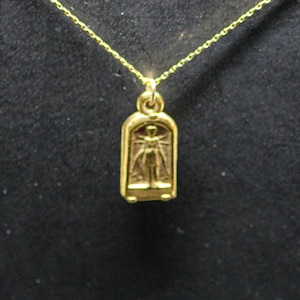 Gold Hecate Trimorphe | Gold Hekate Pendant | Hekate Devotional Talisman | Hecate Talisman | Wheel of Hekate | Strouphalos