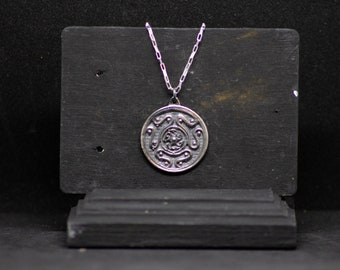 Hecate Strouphalos | Hekate Wheel Pendant | Hekate Devotional Talisman | Hecate Talisman | Wheel of Hekate | Strouphalos
