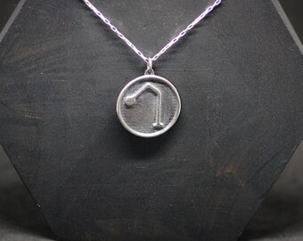 Sterling Silver Sigil of the Archangel Raphael | Golden Dawn | Thelema | Occult jewelry | Angel jewelry