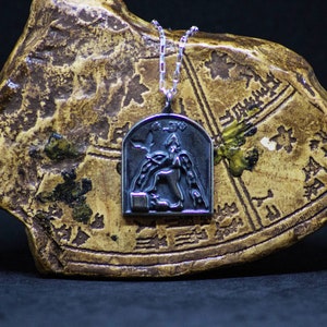 Enki Pendant | Enki | Babylonian Assyrian Sumerian Pendant | Annunaki | Cuneiform