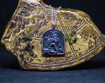 Enki Pendant | Enki | Babylonian Assyrian Sumerian Pendant | Annunaki | Cuneiform