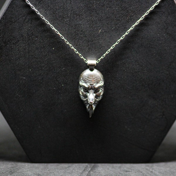 Tengu pendant | Japanese demon | occult jewelry