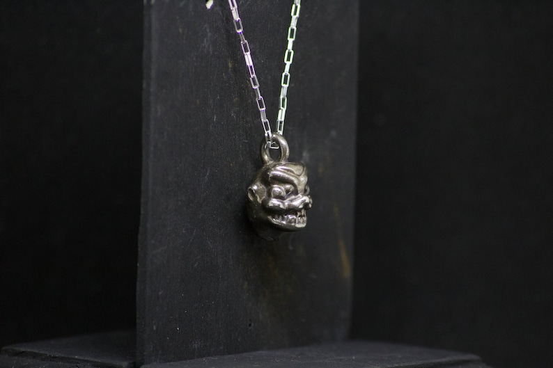 Sumerian Assyrian Pazuzu Head Necklace Babylonian