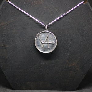 Sterling Silver Sigil of the Archangel Gabriel | Archangel Pendant | Golden Dawn | Thelema