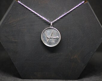 Sterling Silver Sigil of the Archangel Gabriel | Archangel Pendant | Golden Dawn | Thelema