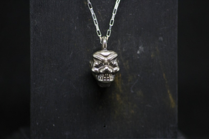 Sumerian Assyrian Pazuzu Head Necklace Babylonian