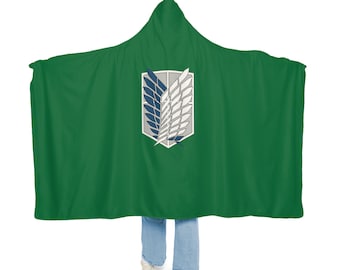 Attack on Titan Cloak Blanket