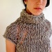 Knitting Pattern PDF Handspun Tunic Sweater