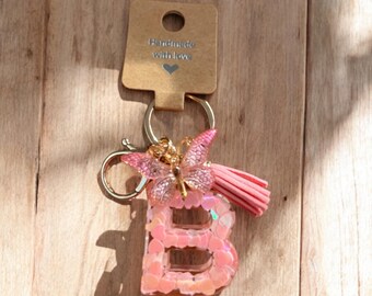 Resin initial keyring