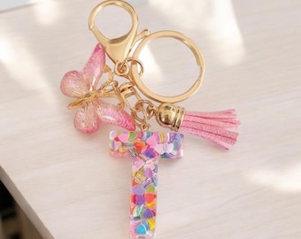 Resin initial keyring