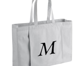 Personalised yoga Pilates bag organic cotton
