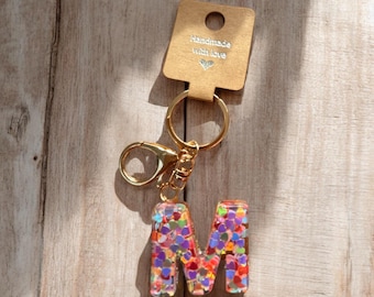 Resin initial keyring