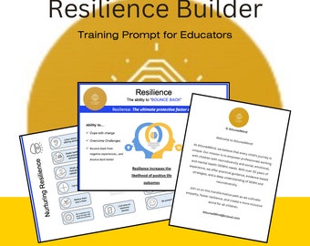 Resilience Guide / Poster / Information for Educators; Mental Health Practitioners