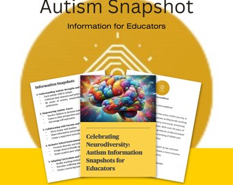 Celebrating Neurodiversity: Autism Information Snapshots for Educators by AttunedMind