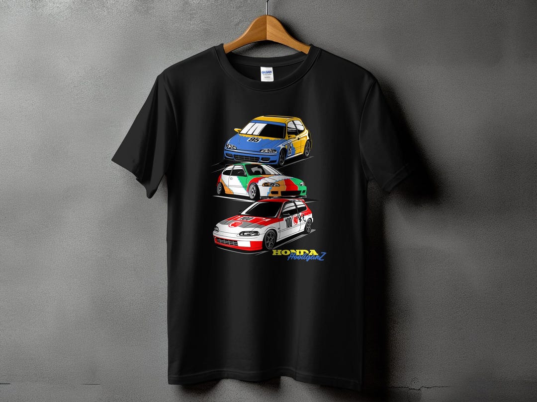 Zum Speed Civic T-Shirt - Tuner Car Enthusiast Tee, 100% Cotton