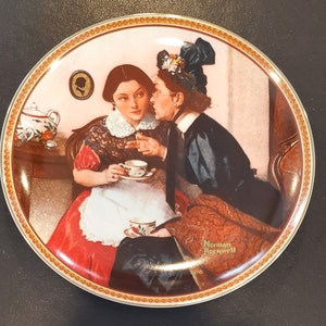 Norman Rockwell Limited Edition Plates