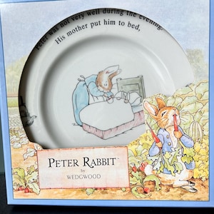 Vintage Peter Rabbit 7” Teller von Wedgewood