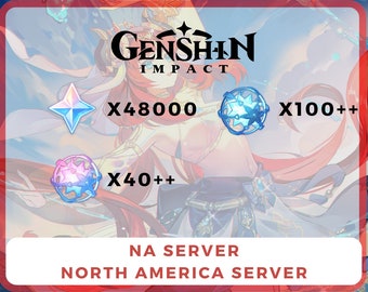 Servidor NA / Servidor América / 48000+ Primogems / Cuenta Genshin Impact Cuenta Genshin Impacts Reroll Accounts