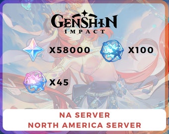 NA-Server | Amerika-Server | 58000+ Primogeme | Genshin Impact-Konto Genshin Impacts-Konto-Reroll-Konten