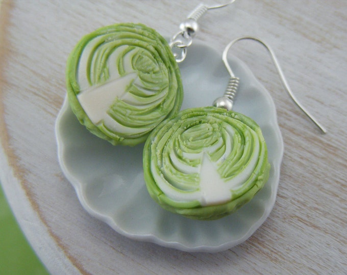 Cabbage Earrings Etsy