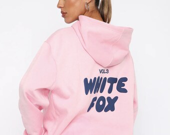 Whitefox Hoodie - 5 kleuren - Vrijetijdshoodie, White Fox