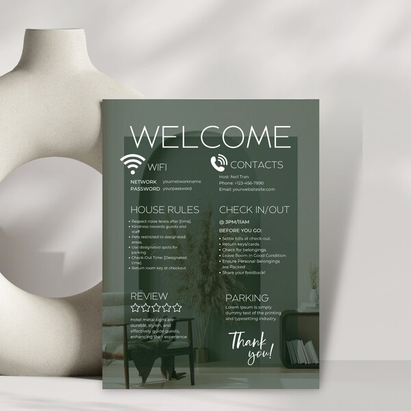 Hotel Sign - Etsy
