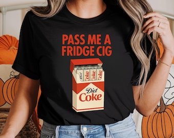 Śmieszna bluza z napisem "Coca-Cola Light" "Fridge Cig", Śmieszna bluza z napisem "Coca-Cola Light" "Fridge Cig", Paczka papierosów "Coca-Cola Light", Koszulka "Pass Me A Fridge Cig", Śmieszna bluza z napisem "Coca-Cola Light" "Fridge Cig"
