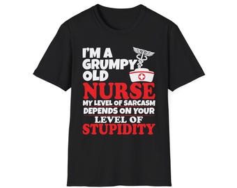 Grumpy Old Nurse, nurse gift for women, nurse thank you, nurse birthday, funny nurse, custom nurse gift, nurse week gift, nurse appreciation