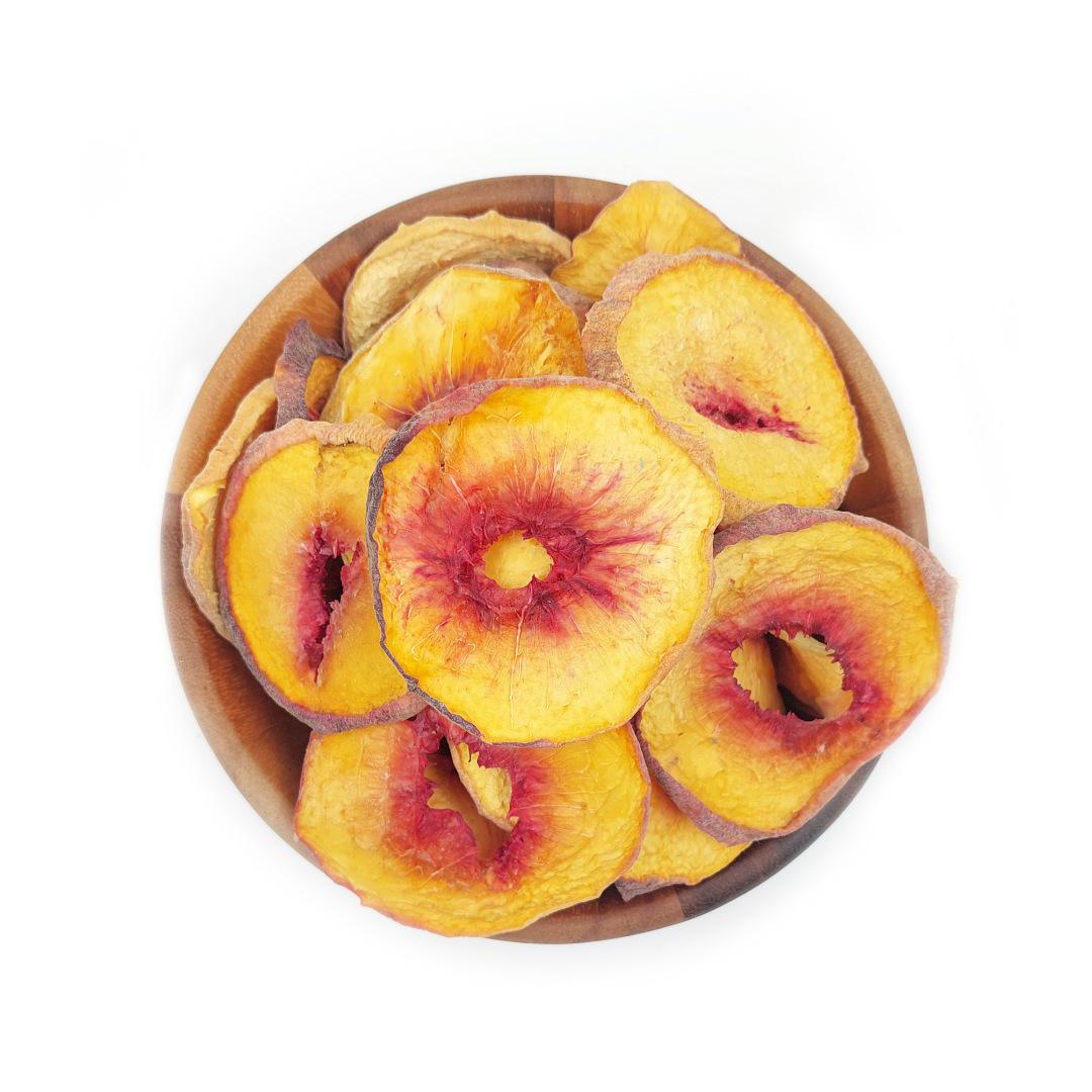 Natural Dried Peaches 100g | No Sugar Fruit Chips, Healthy Vegan Snack ...