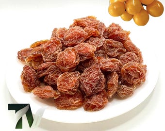 Sun_Dried Buchara-pruim: natuurlijk, zelfgemaakt, 200 g, geen_additieven | Perzisch gedroogd fruit om te koken en te snacken | Cadeau gezond veganistisch traktatie
