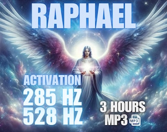 Raphael-Aktivierung - Heilung und Anleitung 258 Herz 528 Herz (3-Stunden MP3) DNA-Aktivierung, Gotteslicht, Lichtcodes, Engelcodes