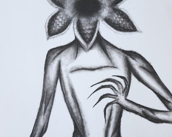 Stranger Things The Demogorgon Sketch Drawing